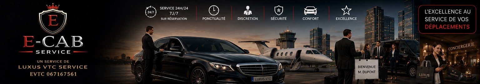 E-CAB SERVICE - LUXUS VTC SERVICE