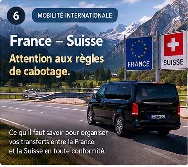 France–Suisse : pourquoi certaines courses VTC restent interdites